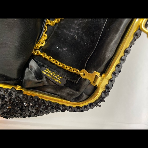 Vintage Delill Sequin Clutch - Picture 2 of 3